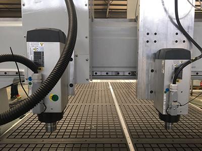 2 Spindles CNC Router